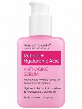 Precision Beauty Retinol + Hyaluronic Acid Anti-Aging Serum, 2 fl oz